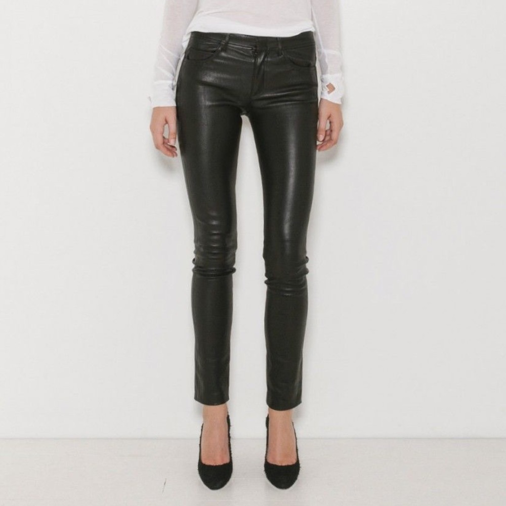 Helmut Lang leather pants